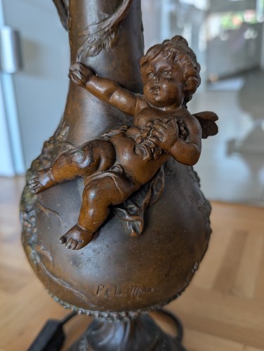 Moreau bronze guss figur - l&f,