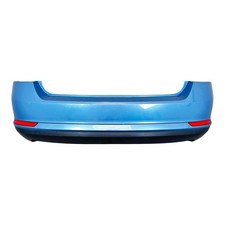 Stoßstange Stoßfänger hinten Skoda Rapid Spaceback NH1 blau LQ5X