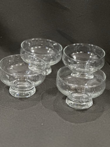 Vintage glasschalen 4er - vintage,