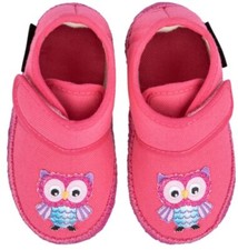 Flexible Hausschuhe mit Klett