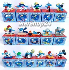 Komplettsatz SCHLÜMPFE  Schleich Mc Donalds 2024 + SONDER-SCHLUMPF Gewichtheber!