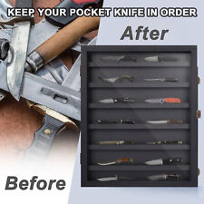 Hängevitrine Wandvitrine Sammel Deko Klappmesser Taschenmesser Vitrine DE