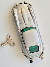 Micro-Racer Schuco 1047/1 Jaguar E-Type Coupé Silber mit Schlüssel in OVP/2503