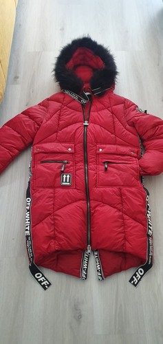 Winterjacke mantel off white - winterjacke, "off-white"