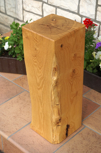 Dekosäule holz akazie - holz,