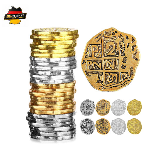 Piratenmünzen stück - piratenmünzen, 35