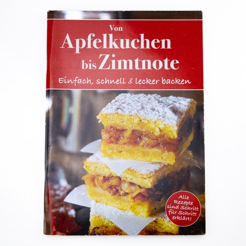 Rezeptheft von apfelkuchen bis - rezeptheft,