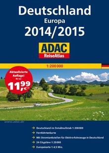 Adac reiseatlas deutschland - adac,