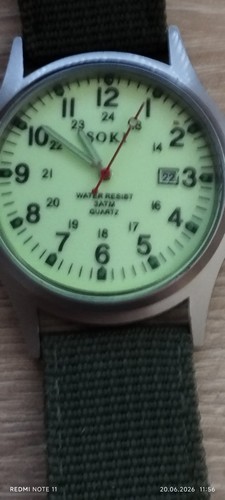 Soki quarz herrenuhr militär - soki,