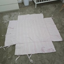 90x90 Nest für Laufgitter In Altrosa Babybett