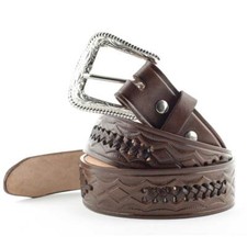 WG-21 Westerngürtel braun