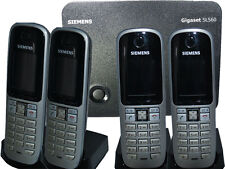 QUATTRO Siemens Gigaset S3 Professional DECT TELEFON Mobilteil+Ladeschale+SL560