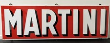 Martini Emailleschild | 147 x 47 cm | Top-Zustand | 1960er Jahre