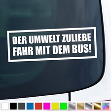 Bus Aufkleber Der Umwelt