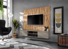 Wohnwand Anbauwand Wohnzimmer