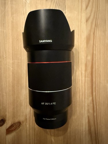 Samyang 35mm fe sony - f1.4,
