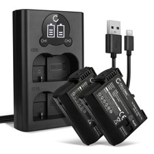 2x Kamera Akku + Dual