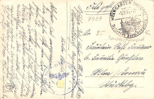 771964 feldpostkarte wk - 2.,