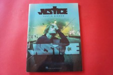 Justin Bieber - Justice .Songbook Notenbuch .Piano Vocal Guitar PVG