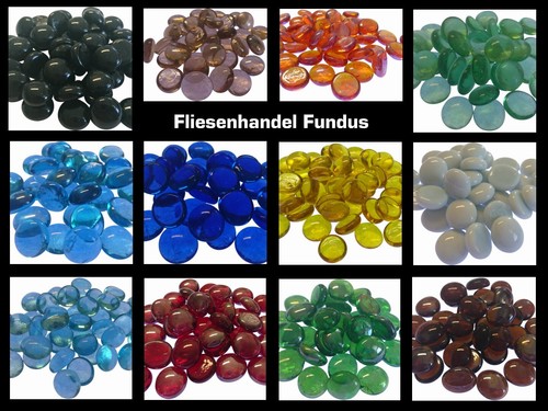 900gr glasnuggets muggelsteine - glasnuggets,