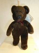 ++ RUSS Teddy TIDBIT dunkelbraun Plüsch samtartig Bärchen ca. 21cm NEU 