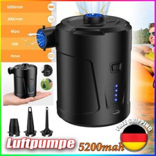 5200mAh Elektrische Luftpumpe