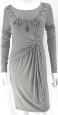 STAR CHIC DAMEN KLEID EASY COUTURE, Farbe grau, Größe XS, S, M, L, XL