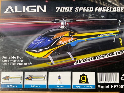 Align 700e speed - speed, rumpf