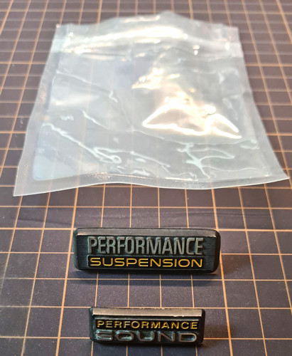 Performance badges pontiac - performance,