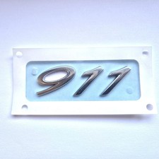 ORIGINAL PORSCHE 911 SCHRIFTZUG FÜR 991 CARRERA S GTS 4S TURBO CHROM EMBLEM NEU