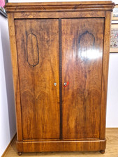Biedermeier Schrank, Nußbaum