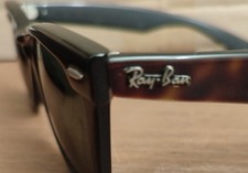Sonnenbrille, Ray-Ban B&L U.S.A. WAYFARER. Schildpatoptik. Gebraucht. 