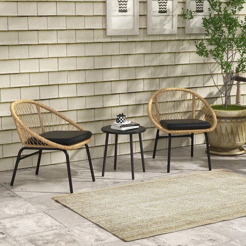 Tlg rattan - 3-tlg.,