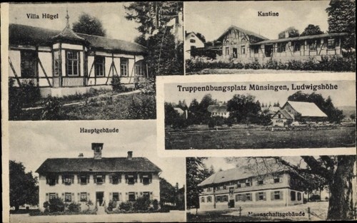 Münsingen württemberg - ak, in