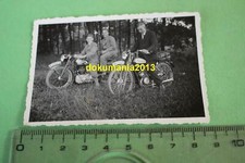 tolles altes Foto - Oldtimer Motorräder Miele und NSU - 30-40er Jahre 