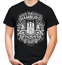 Hamburg City Männer T-Shirt | Fussball Aufstieg Ultras Fanshirt Nordkurve | M1