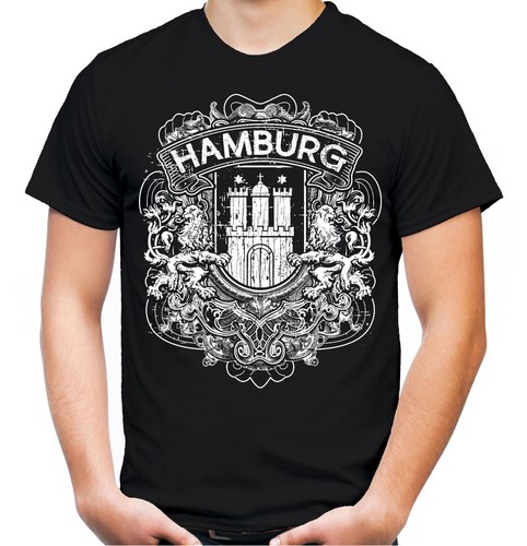 Hamburg city männer shirt - hamburg,