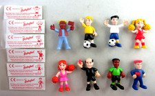 FREMDFIGUREN + KOMPLETTSATZ / FUSSBALL 8 FUN KICKS von BABYBEL + 6 BPZ LESEN