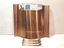 Kaminhaube Schornsteinabdeckung Kaminabdeckung Atlas Stabilit Kupfer 700x670mm