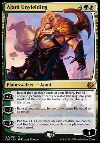 Ajani unyielding rare - 1x,
