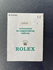 Rolex Garantie Zertifikat - Daytona 16518 - ORIGINAL !!!
