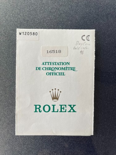 Rolex garantie zertifikat - zertifikat,