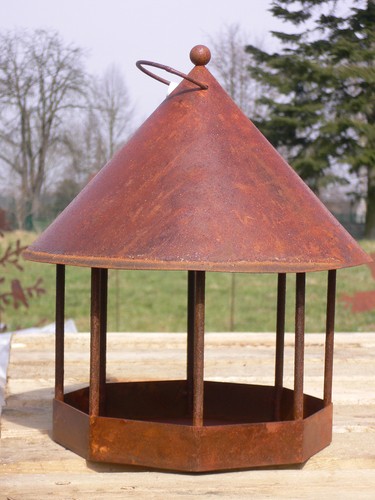 Vogelhaus rund h30cm zum - h30cm,