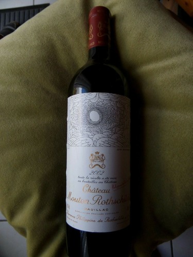 Flasche rotwein 2002 - 1, chateau