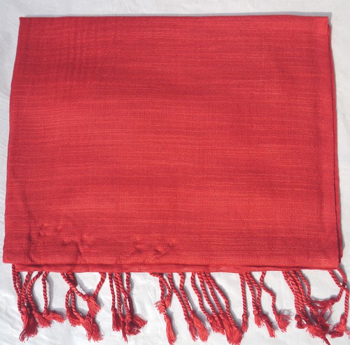 Pashmina schal tuch rot - schal, indien