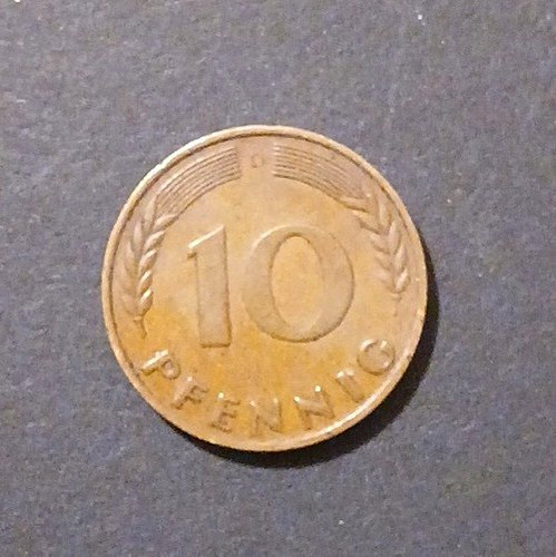 Pfennig brd münze - pfennig,