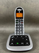 Motorola CD3 - schnurloses Großtasten Telefon mit Anrufbeantworter