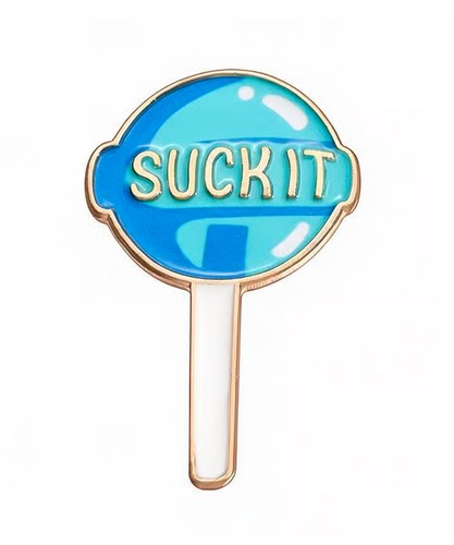 Suck blue lutscher - suck,