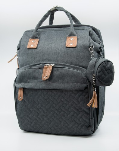 Wickelrucksack grau neu modern - wickelrucksack,