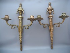 2 Kerzenhalter Wandleuchter